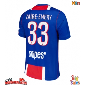 Paris Saint-Germain Warren Zaire-Emery #33 Replica Home Stadium Shirt 2026-27 Short Sleeve